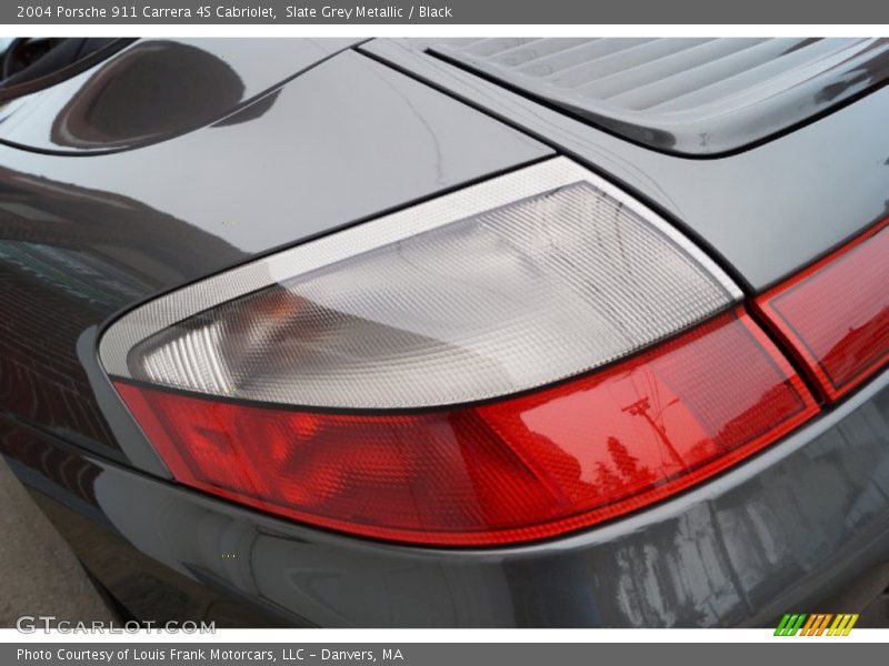 Slate Grey Metallic / Black 2004 Porsche 911 Carrera 4S Cabriolet