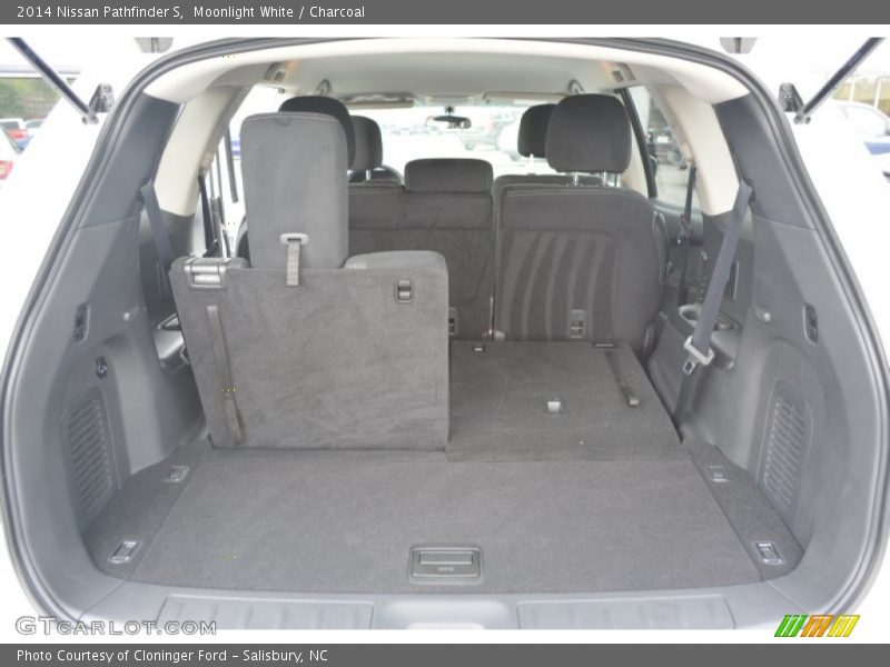 Moonlight White / Charcoal 2014 Nissan Pathfinder S