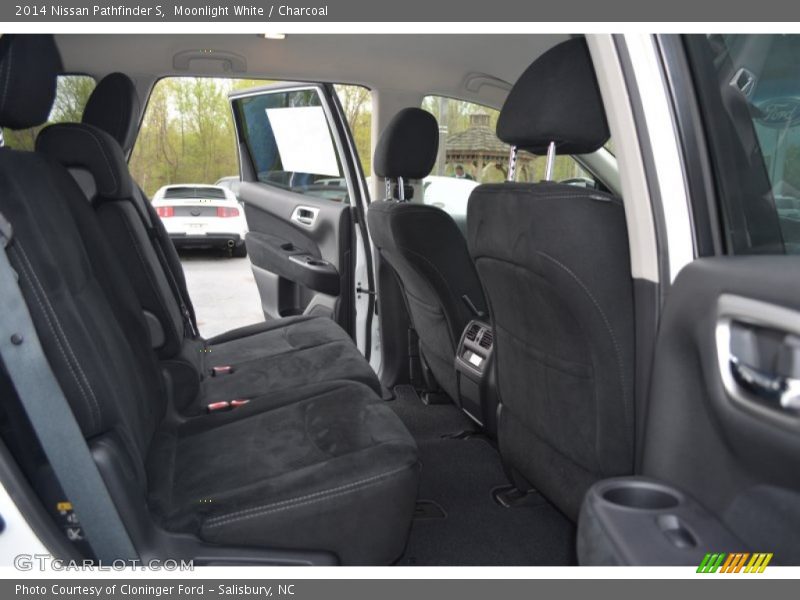 Moonlight White / Charcoal 2014 Nissan Pathfinder S
