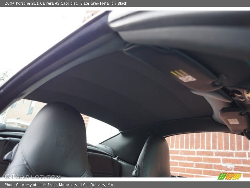 Slate Grey Metallic / Black 2004 Porsche 911 Carrera 4S Cabriolet