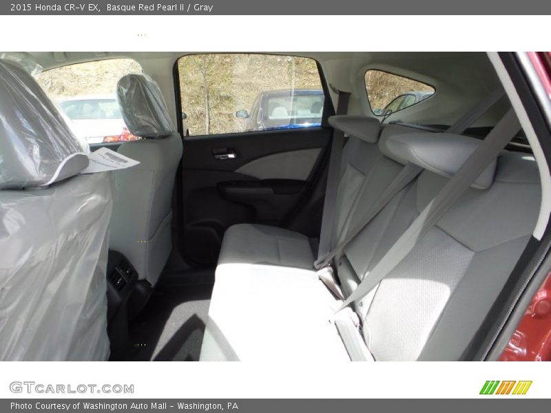 Basque Red Pearl II / Gray 2015 Honda CR-V EX