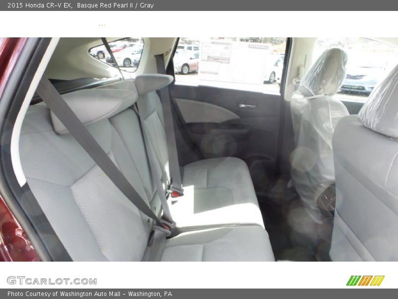 Basque Red Pearl II / Gray 2015 Honda CR-V EX