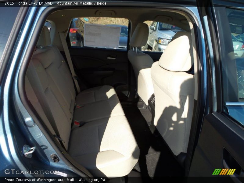 Mountain Air Metallic / Beige 2015 Honda CR-V LX AWD