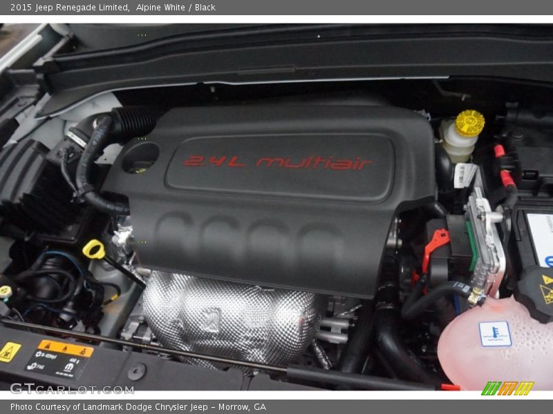  2015 Renegade Limited Engine - 2.4 Liter SOHC 16-Valve MultiAir 4 Cylinder