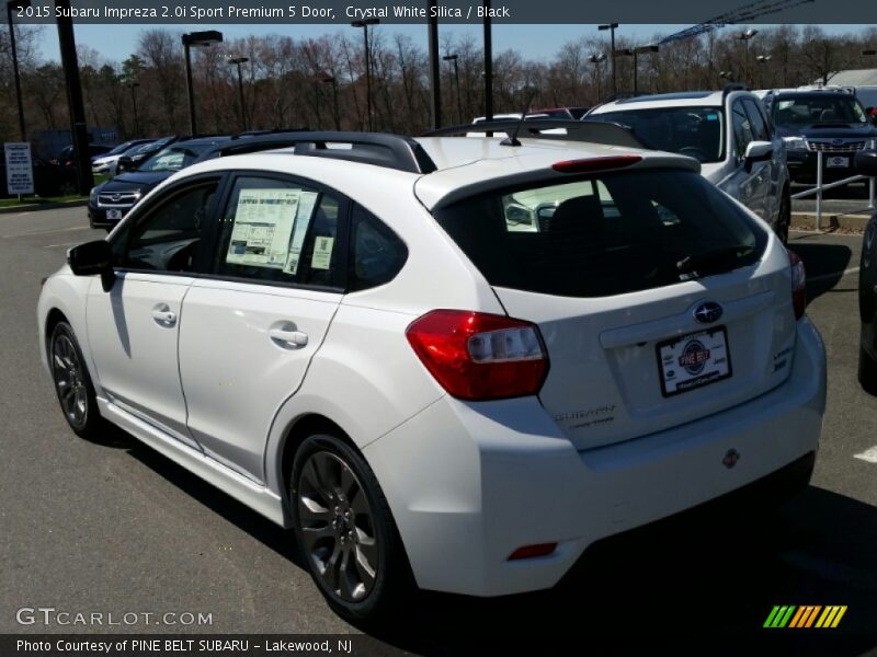 Crystal White Silica / Black 2015 Subaru Impreza 2.0i Sport Premium 5 Door
