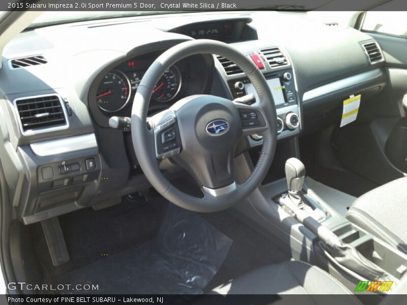 Crystal White Silica / Black 2015 Subaru Impreza 2.0i Sport Premium 5 Door