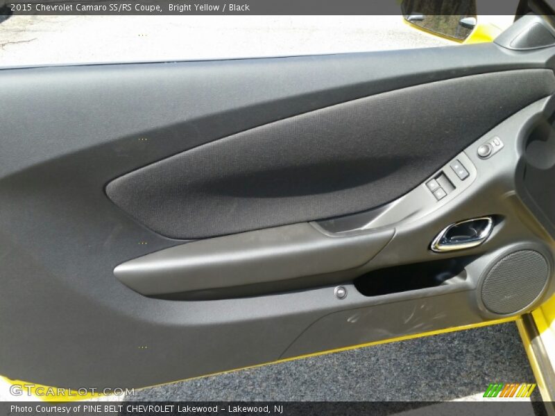 Bright Yellow / Black 2015 Chevrolet Camaro SS/RS Coupe