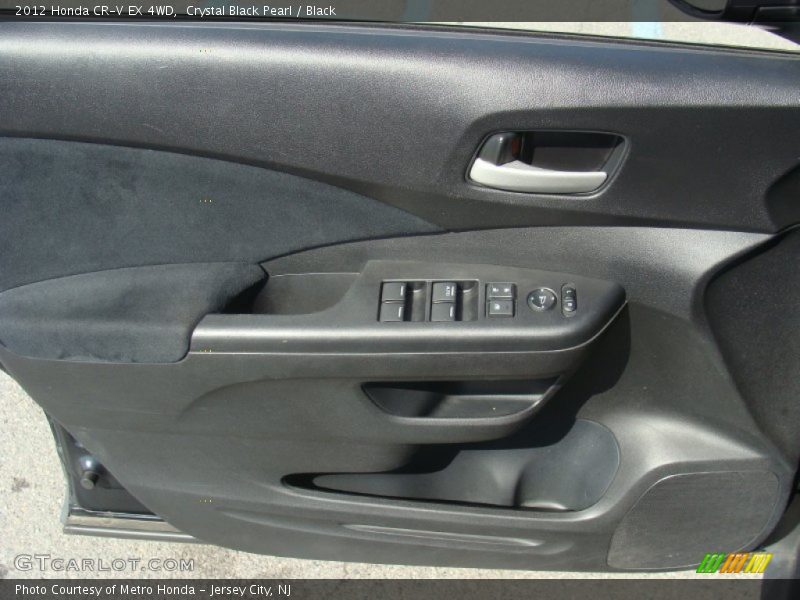 Crystal Black Pearl / Black 2012 Honda CR-V EX 4WD