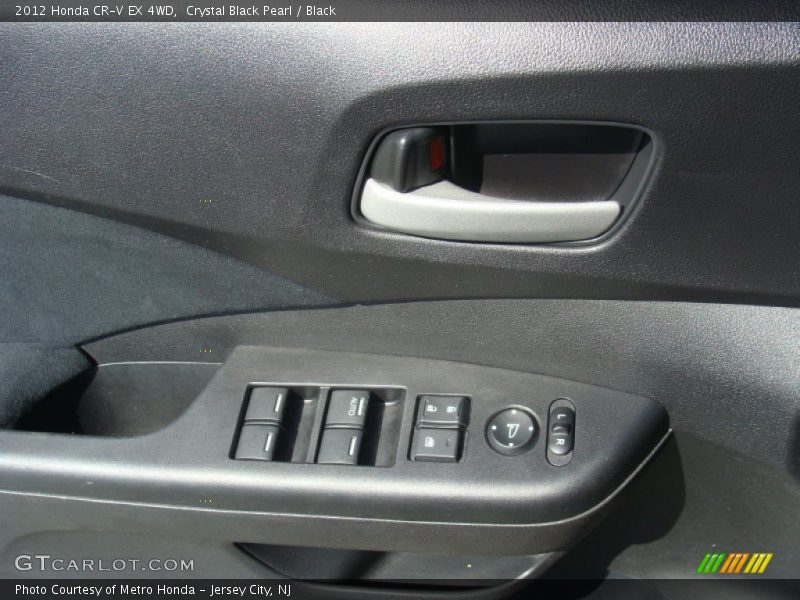 Crystal Black Pearl / Black 2012 Honda CR-V EX 4WD