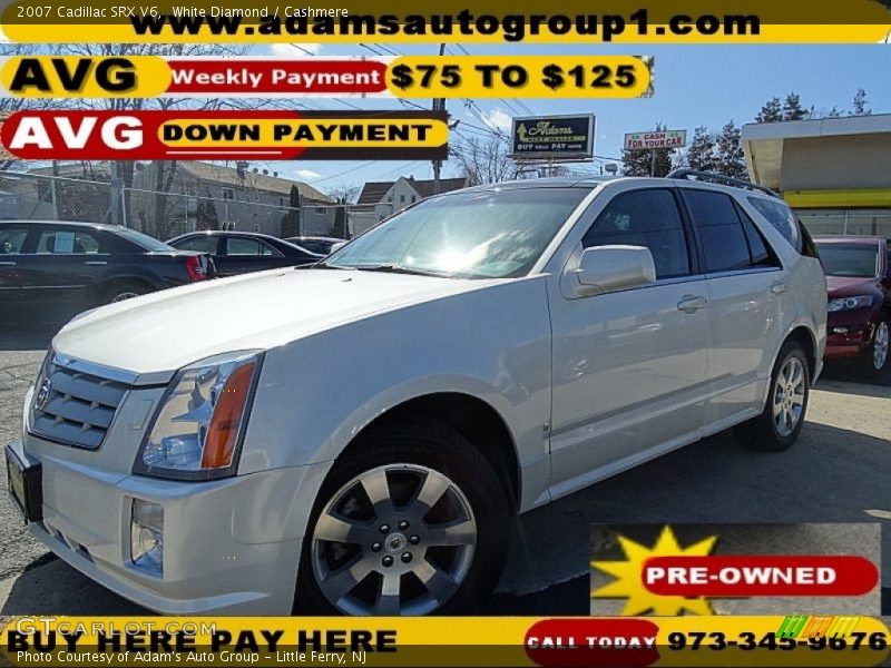 White Diamond / Cashmere 2007 Cadillac SRX V6