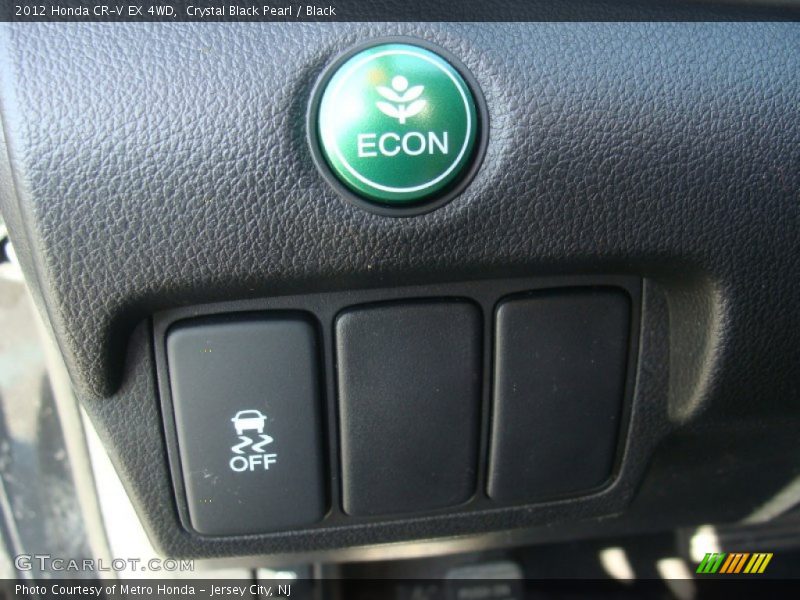 Crystal Black Pearl / Black 2012 Honda CR-V EX 4WD