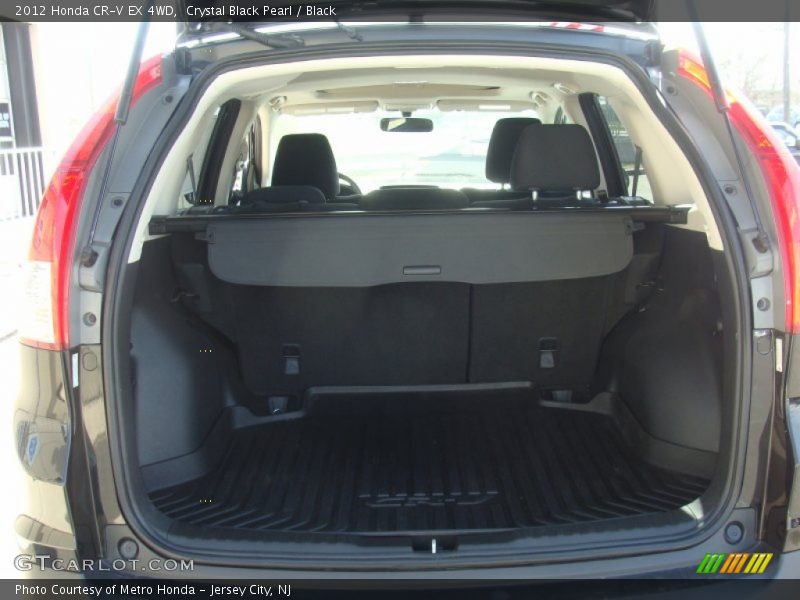 Crystal Black Pearl / Black 2012 Honda CR-V EX 4WD