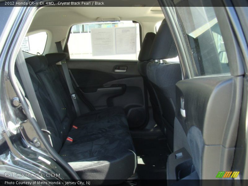 Crystal Black Pearl / Black 2012 Honda CR-V EX 4WD
