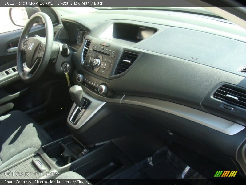 Crystal Black Pearl / Black 2012 Honda CR-V EX 4WD