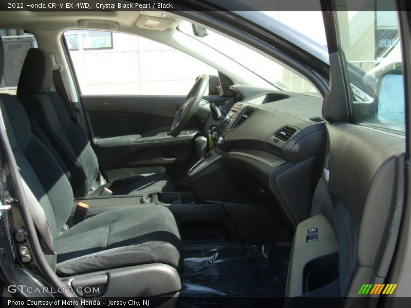 Crystal Black Pearl / Black 2012 Honda CR-V EX 4WD