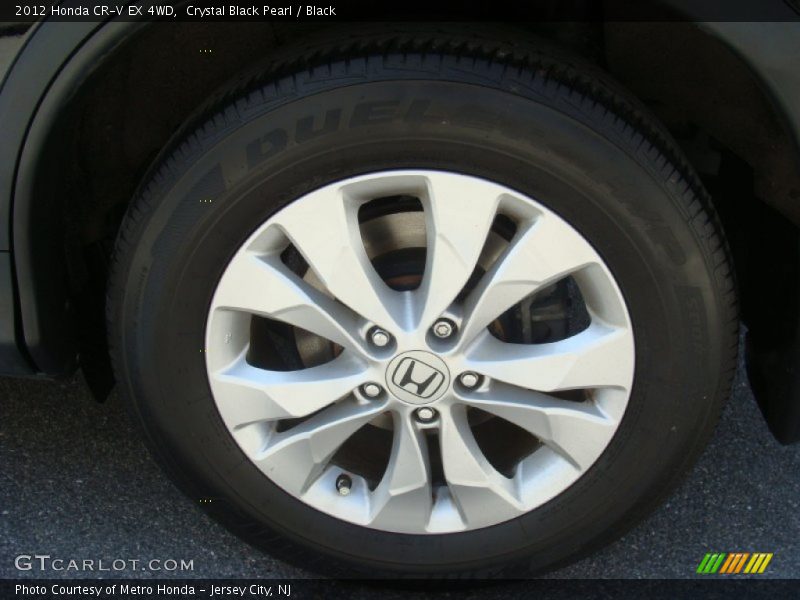 Crystal Black Pearl / Black 2012 Honda CR-V EX 4WD