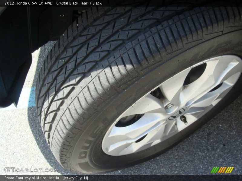 Crystal Black Pearl / Black 2012 Honda CR-V EX 4WD