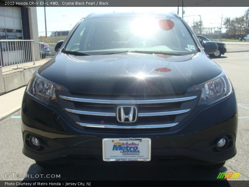 Crystal Black Pearl / Black 2012 Honda CR-V EX-L 4WD