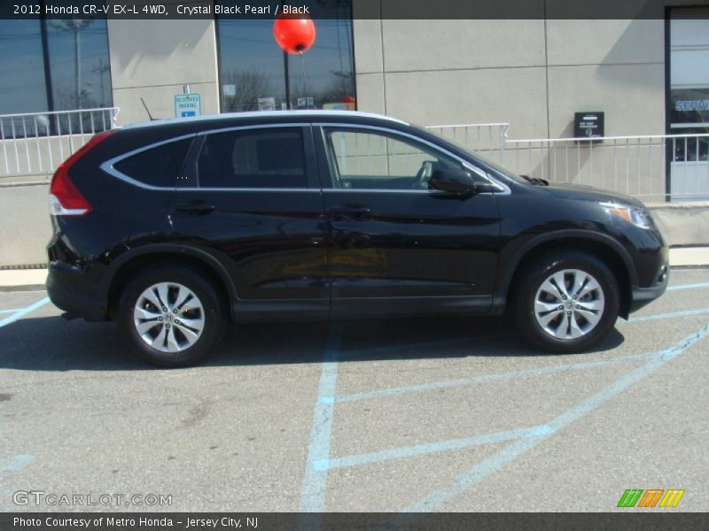 Crystal Black Pearl / Black 2012 Honda CR-V EX-L 4WD