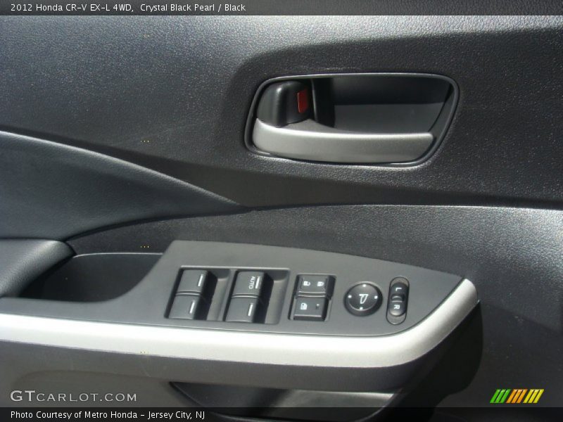 Crystal Black Pearl / Black 2012 Honda CR-V EX-L 4WD