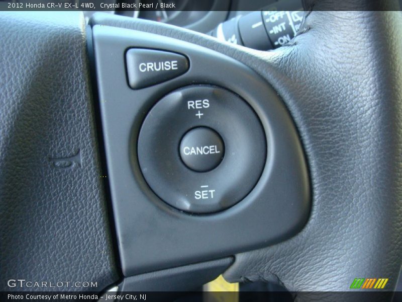 Crystal Black Pearl / Black 2012 Honda CR-V EX-L 4WD