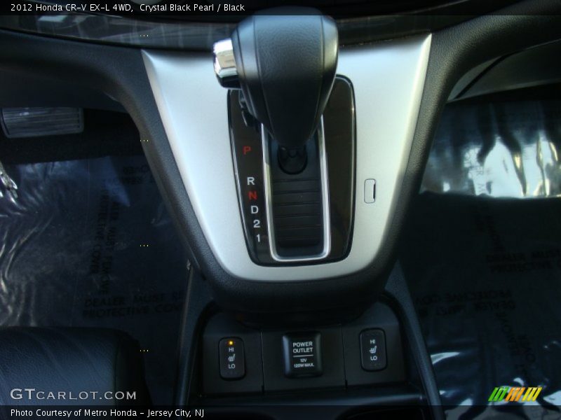 Crystal Black Pearl / Black 2012 Honda CR-V EX-L 4WD