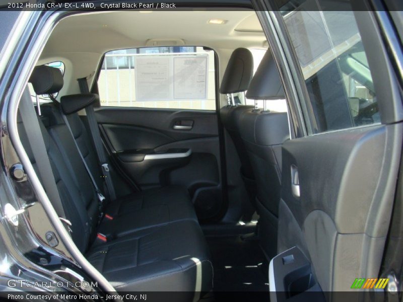 Crystal Black Pearl / Black 2012 Honda CR-V EX-L 4WD