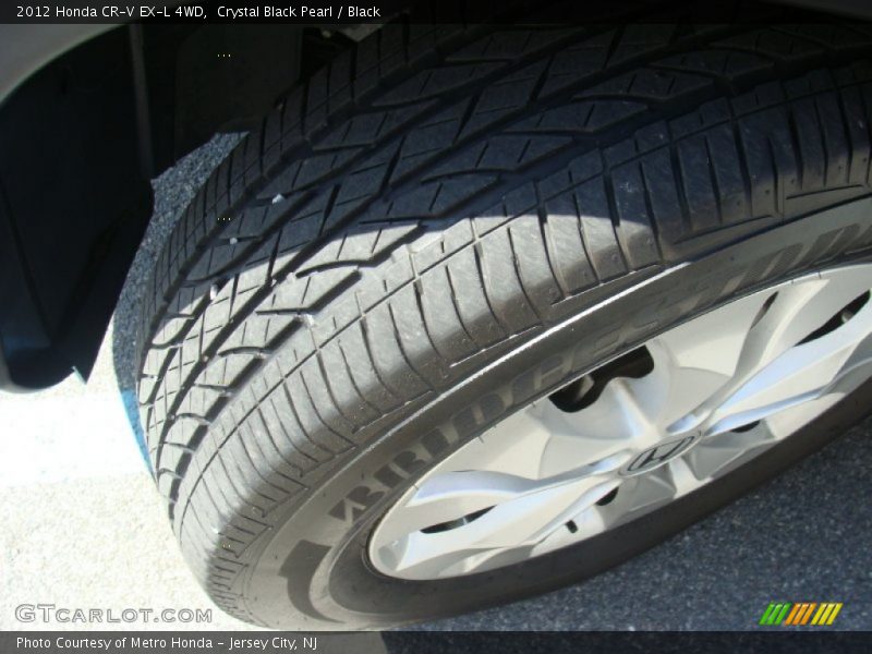 Crystal Black Pearl / Black 2012 Honda CR-V EX-L 4WD