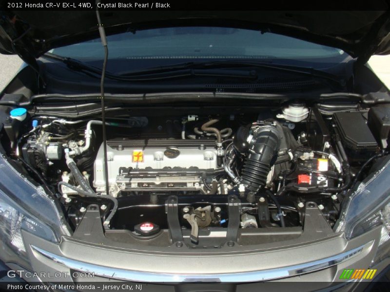 Crystal Black Pearl / Black 2012 Honda CR-V EX-L 4WD
