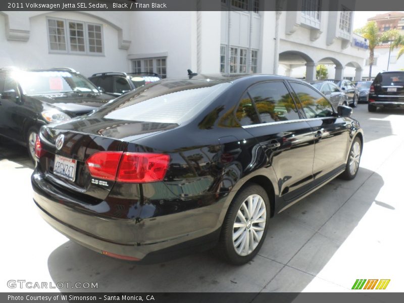 Black / Titan Black 2011 Volkswagen Jetta SEL Sedan