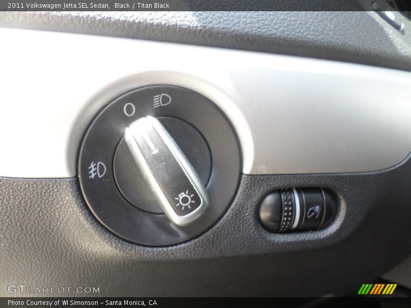 Black / Titan Black 2011 Volkswagen Jetta SEL Sedan