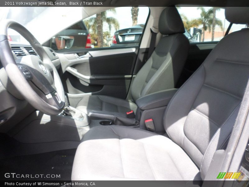 Black / Titan Black 2011 Volkswagen Jetta SEL Sedan