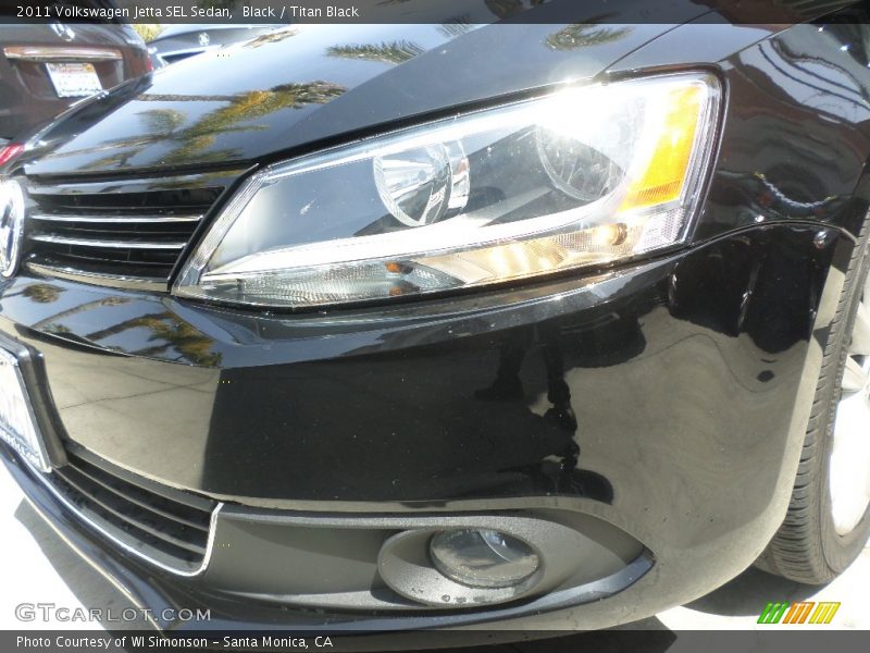 Black / Titan Black 2011 Volkswagen Jetta SEL Sedan