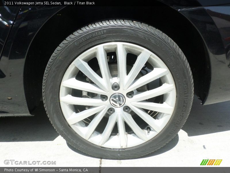 Black / Titan Black 2011 Volkswagen Jetta SEL Sedan