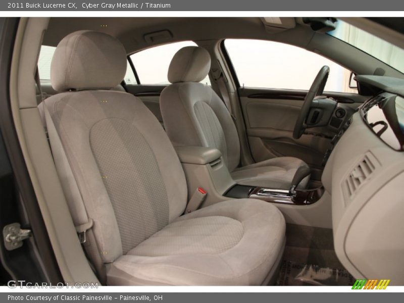Cyber Gray Metallic / Titanium 2011 Buick Lucerne CX