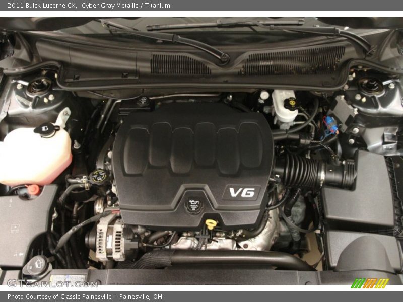 Cyber Gray Metallic / Titanium 2011 Buick Lucerne CX