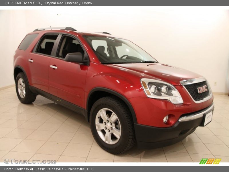 Crystal Red Tintcoat / Ebony 2012 GMC Acadia SLE