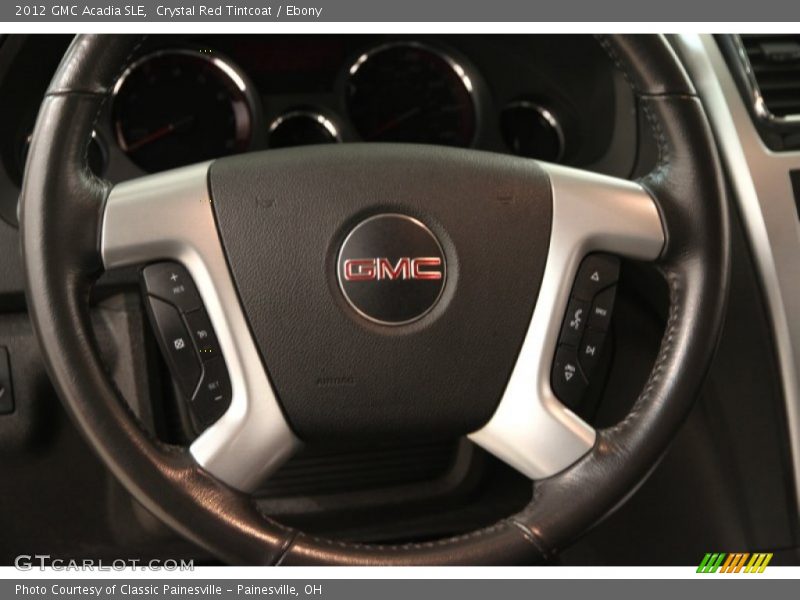 Crystal Red Tintcoat / Ebony 2012 GMC Acadia SLE