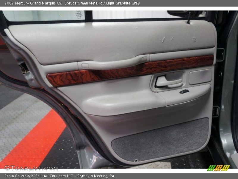 Spruce Green Metallic / Light Graphite Grey 2002 Mercury Grand Marquis GS