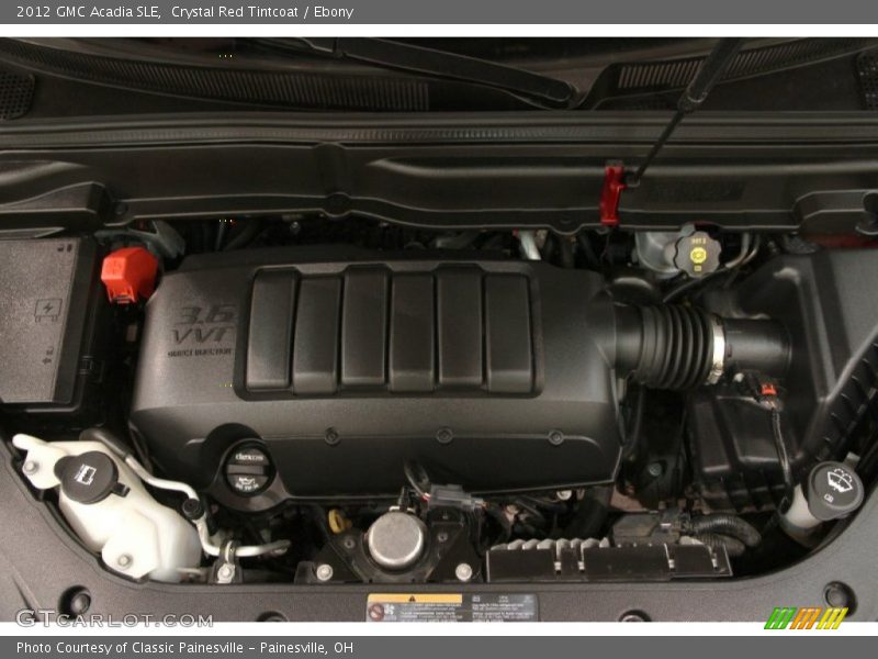 Crystal Red Tintcoat / Ebony 2012 GMC Acadia SLE