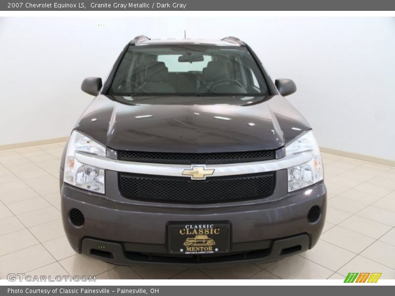 Granite Gray Metallic / Dark Gray 2007 Chevrolet Equinox LS