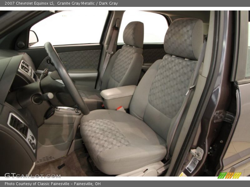 Front Seat of 2007 Equinox LS