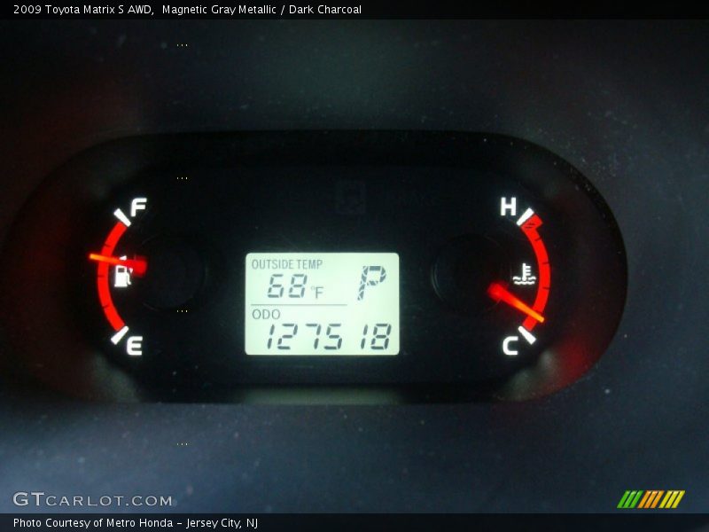 Magnetic Gray Metallic / Dark Charcoal 2009 Toyota Matrix S AWD