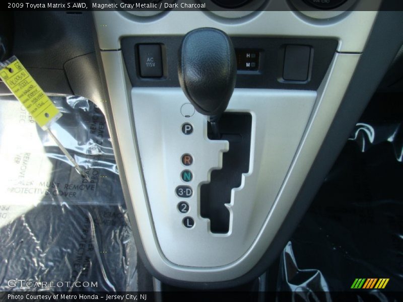 Magnetic Gray Metallic / Dark Charcoal 2009 Toyota Matrix S AWD