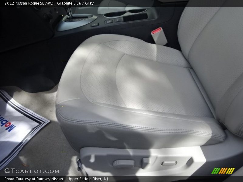 Graphite Blue / Gray 2012 Nissan Rogue SL AWD