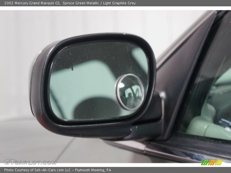 Spruce Green Metallic / Light Graphite Grey 2002 Mercury Grand Marquis GS