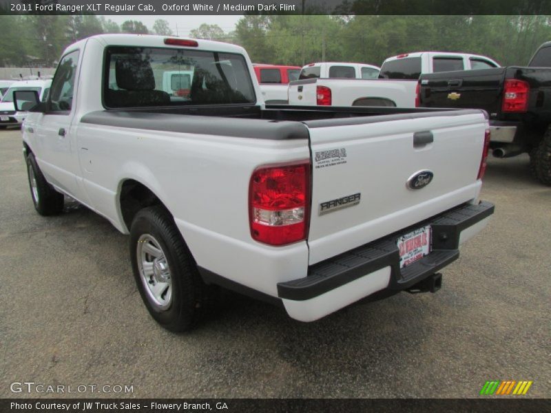 Oxford White / Medium Dark Flint 2011 Ford Ranger XLT Regular Cab