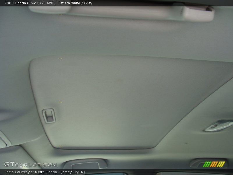 Taffeta White / Gray 2008 Honda CR-V EX-L 4WD