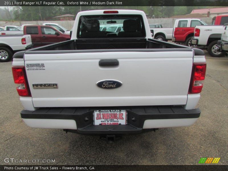 Oxford White / Medium Dark Flint 2011 Ford Ranger XLT Regular Cab