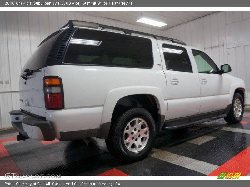 Summit White / Tan/Neutral 2006 Chevrolet Suburban Z71 1500 4x4